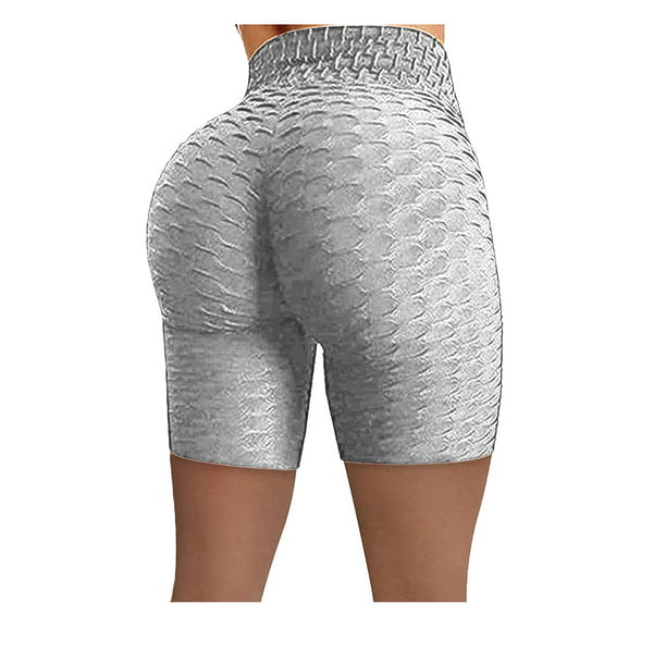 SWEET TEE High Waisted Biker Shorts for Women Scrunch Butt Lift Anti-Cellulite Yoga Workout Bermuda Leggings Pants 